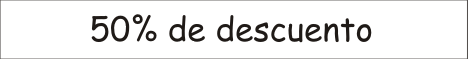 Ofertas especiales 50% descuento