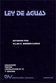 <br>BREWER-CAR�AS, Allan R.<br>LEY DE AGUAS.