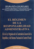 <BR>PE�A COLMENARES, N�LIDA.<BR>EL R�GIMEN DE LA RESPONSABILIDAD ADMINISTRATIVA.