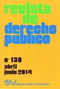 VARIOS<BR>REVISTA DE DERECHO<BR>PUBLICO N138